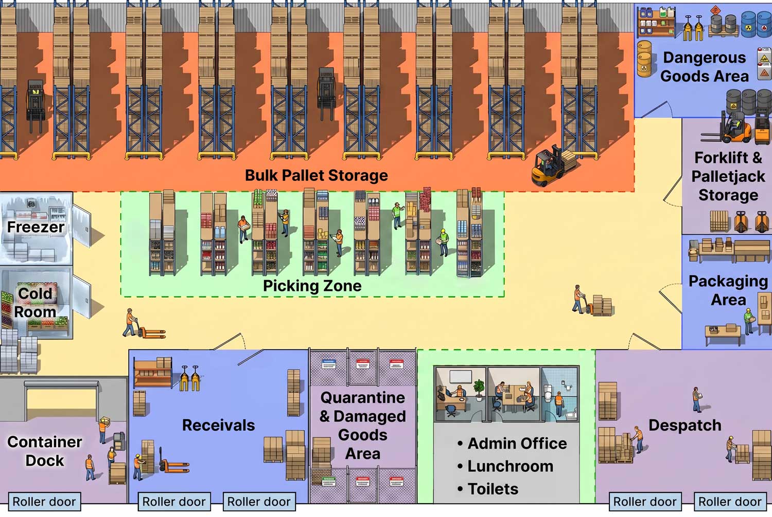 Depot Direct site plan